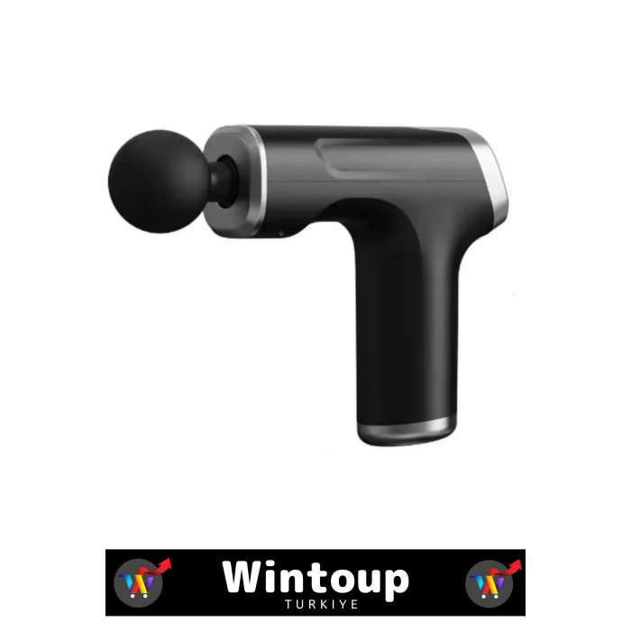 Mini Professional Massage Gun and Massager with 4 Heads Gun Fascial Massage Gun