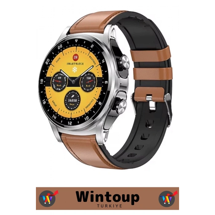 Android&IOS Tüm Modellerle Uyumlu Yeni Model Amoled Ekran Akıllı Saat Sesli Görüşme&Bildirimler