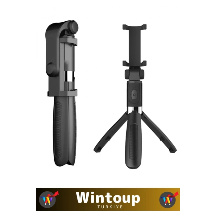 TİKTOK YOUTUBE Stand Triport Selfi Çubugu Ayarlanabilir Kumandalı