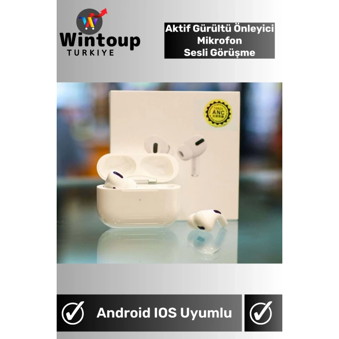 Android Uyumlu Anc Bluetooth Kulaklık Tws Şeffaf Mod & Aktif Gürültü Önleyici