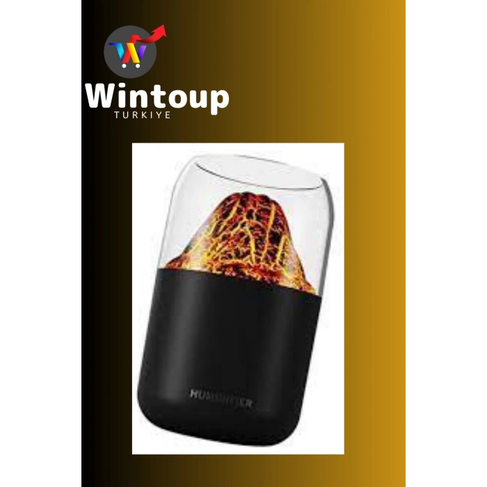 Ultrasonik Hava Nemlendirici Alev Işığı Nemlendirici