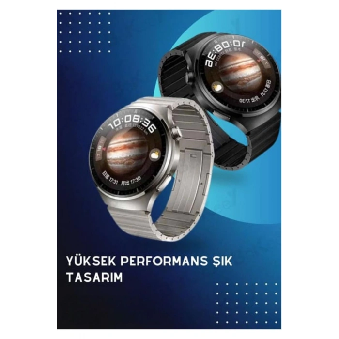 Akıllı Saat Watch 4 Suit Geniş Ekran 7 Kordon Hediyeli Akıllı Saat 7in1 Strap Smart Watch