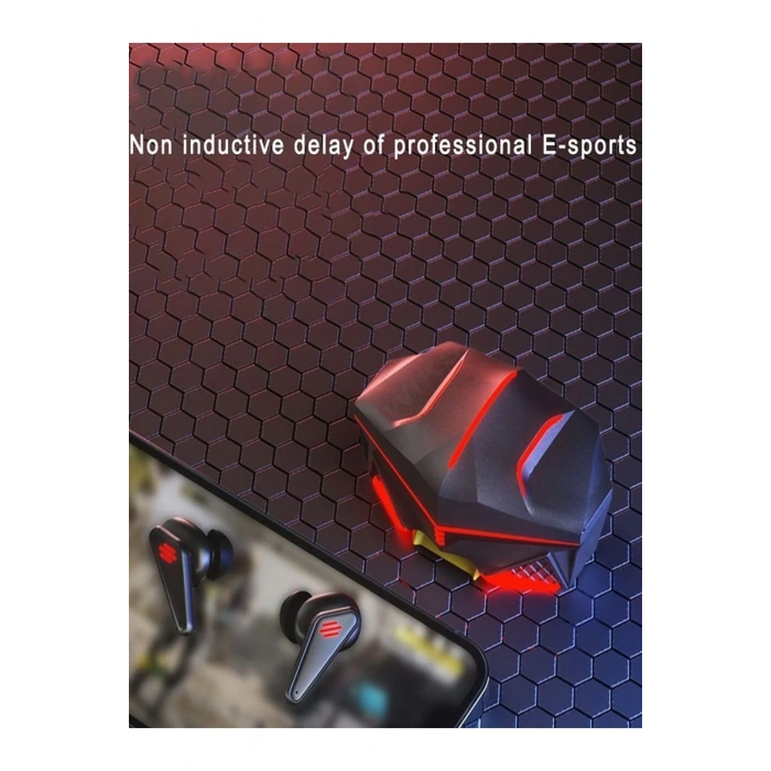 K98 Ultra Basslı 45 Ms Gecikmeli Led Işıklı Tws 5.2 Bluetooth Kulaklık L K98 Elfarıs