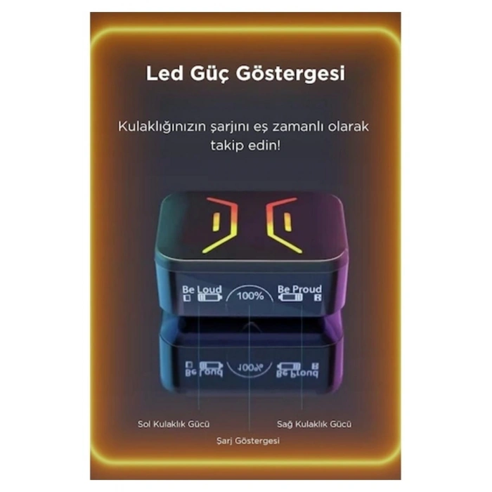 MEİZU 18S PRO Uyumlu M80 Powerbank ve Anc özellikli bluetooth kulaklık