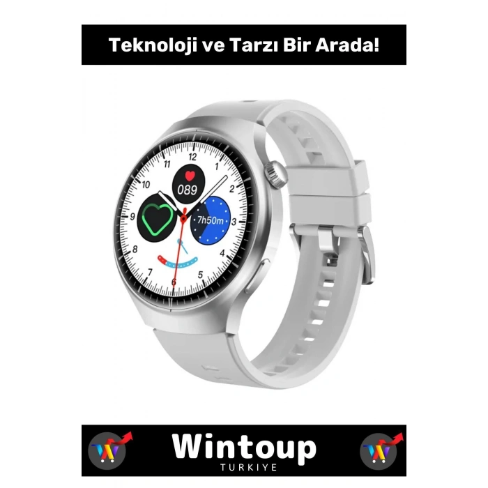 Akıllı Saat IOS Andorid Destekli Arama Özeliği Sensörlü Smartwatch