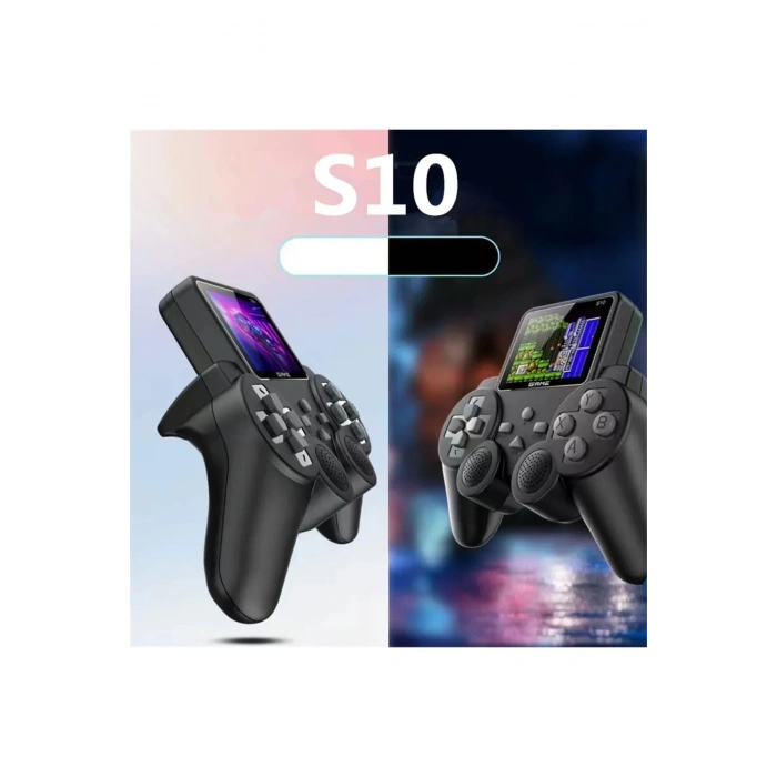 Özel Seri 520 Oyunlu Kablosuz S10 Oyun Konsolu Atari Oyun Konsolu Game Stick HD Ekran