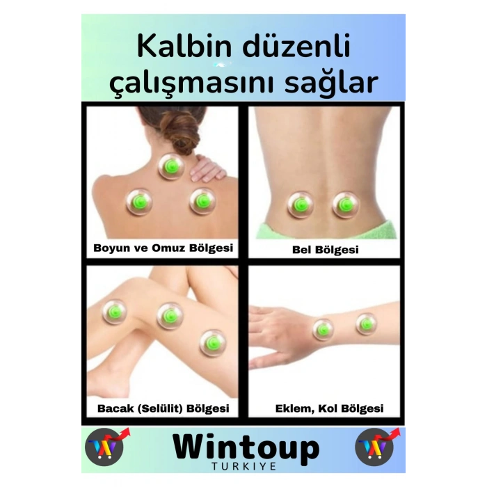Özel Üretim Yüksek Kaliteli Selülit Çatlak Giderici Vakumlu 5 Numara Hacamat Kupası 20 Adet