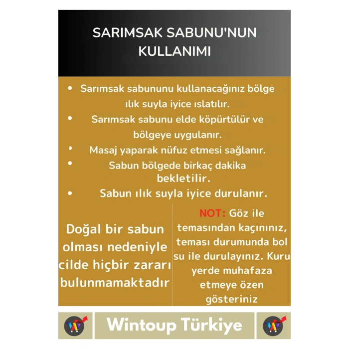 Özel %100 Doğal Bitkisel Güzel Kokulu El Yüz Saç Vücut Cilt Orijinal Sarımsaklı Sabun 120 Gram 5 Adt