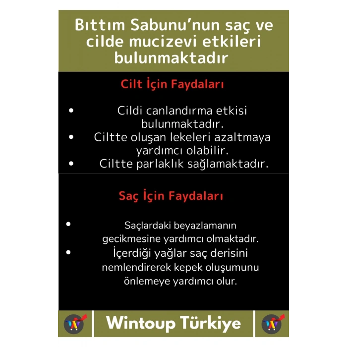 Özel %100 Doğal Güzel Kokulu El Yüz Saç Vücut Cilt Orijinal Bitkisel Siirt Bıttım Sabunu 120 Gram