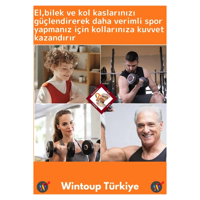 Özel Üretim El Bilek Kol Güçlendirici Kas Yapma Ayarlanabilir Sayaçlı Bilek Güçlendirme Yayı 5-60 Kg