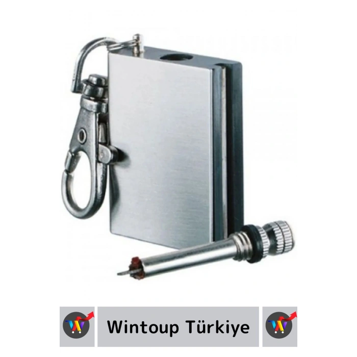 Premium Taşınabilir Pratik Kamp Doğa Av Günlük Rüzgarda Sönmez Zippo Benzin Metal Kibrit Anahtarlık