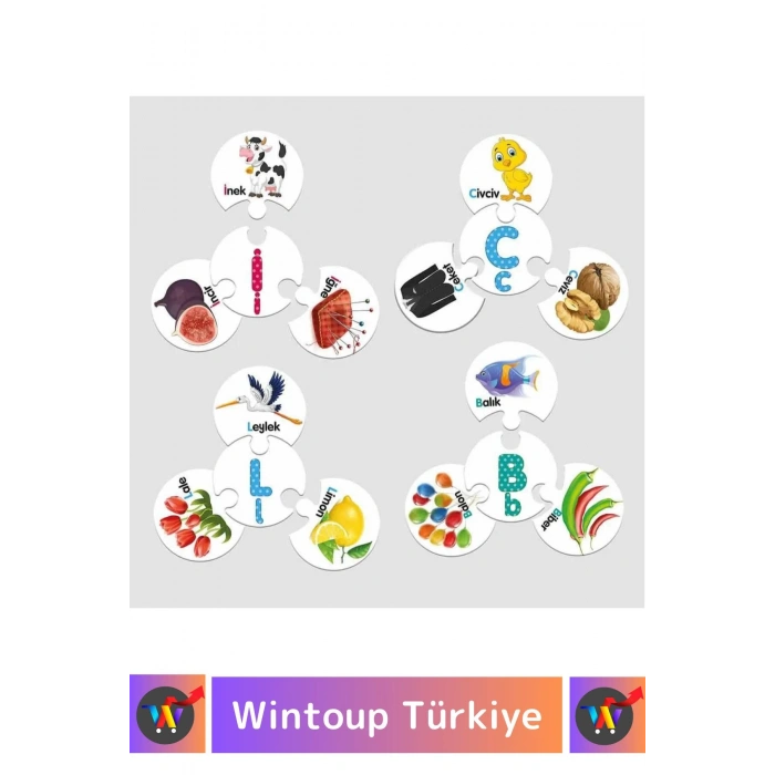 Premium Zeka El Göz Koordinasyonu Geliştirici Öğretici Çocuk Matematik Sayı Rakam Alfabe Puzzle