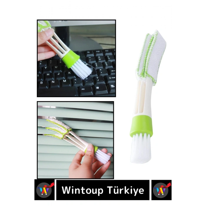 Premium Zor Dar Hassas Yerleri Temizleyen Elektronik&Otomobil Araç Klima İç Detay Temizleme Fırçası