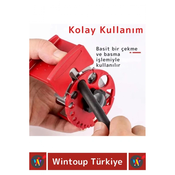 Özel Üretim Taşınabilir Cep Boy El Sıyırıcı Ayarlanabilir Hafif Kompakt Tel Kablo Soyucu