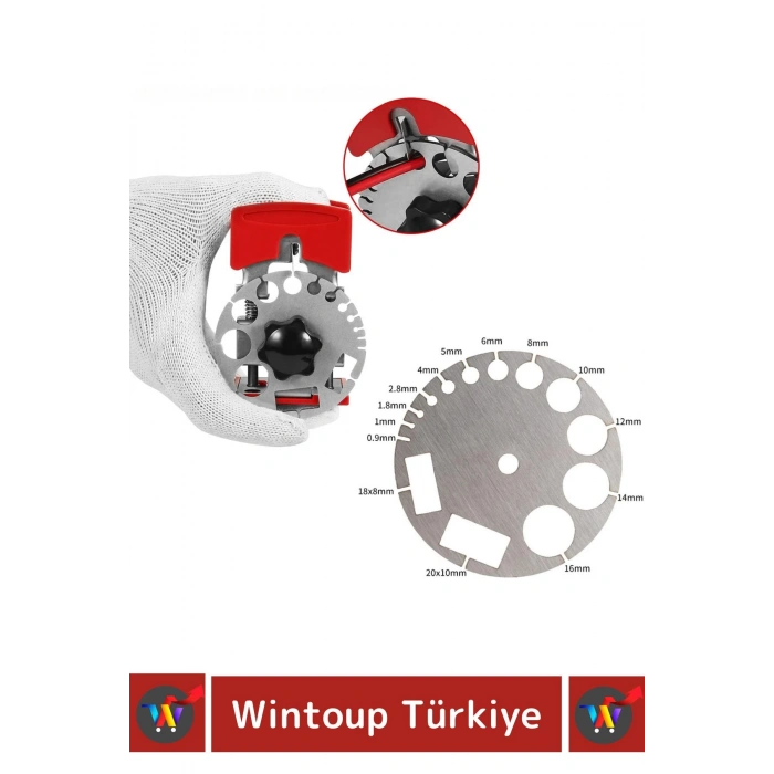 Özel Üretim Taşınabilir Cep Boy El Sıyırıcı Ayarlanabilir Hafif Kompakt Tel Kablo Soyucu