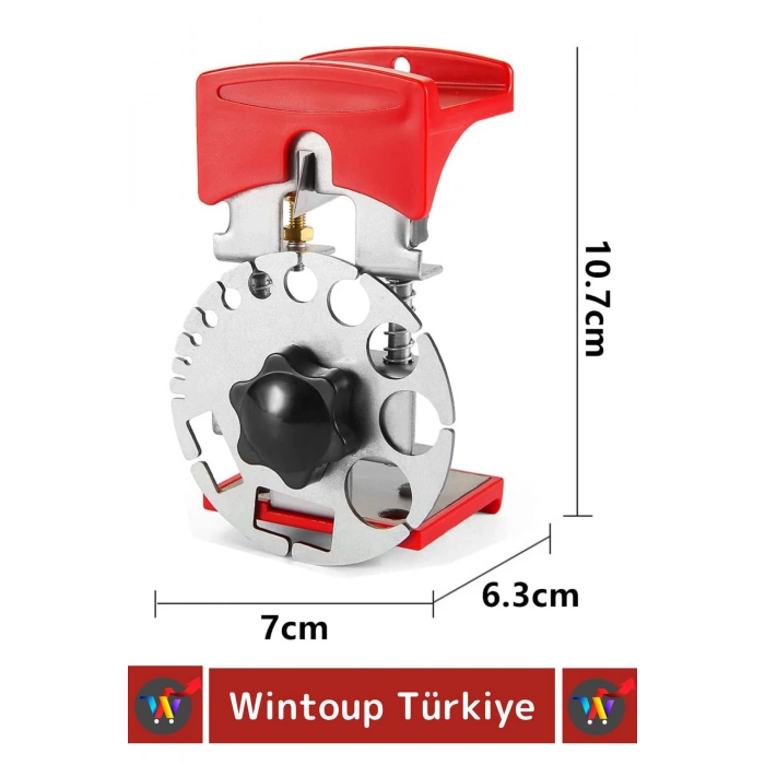 Özel Üretim Taşınabilir Cep Boy El Sıyırıcı Ayarlanabilir Hafif Kompakt Tel Kablo Soyucu