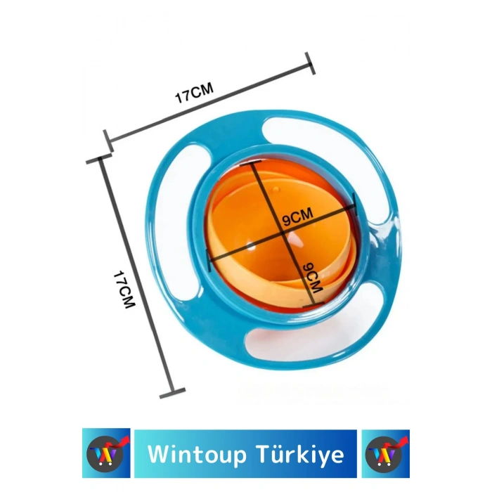 Premium Seri BPA Free Zararsız Pratik Kolay Temizlenir Eğlenceli Dökülmez Tasarım Bebek Mama Kasesi