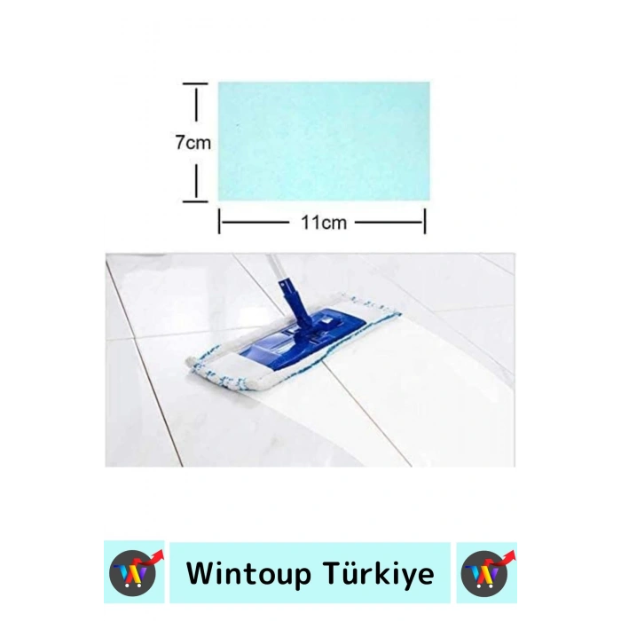 Premium Dükkan Fayans Ahşap Parçalanabilir Pratik Zemin Parlatma Temizleme Tableti 40lı