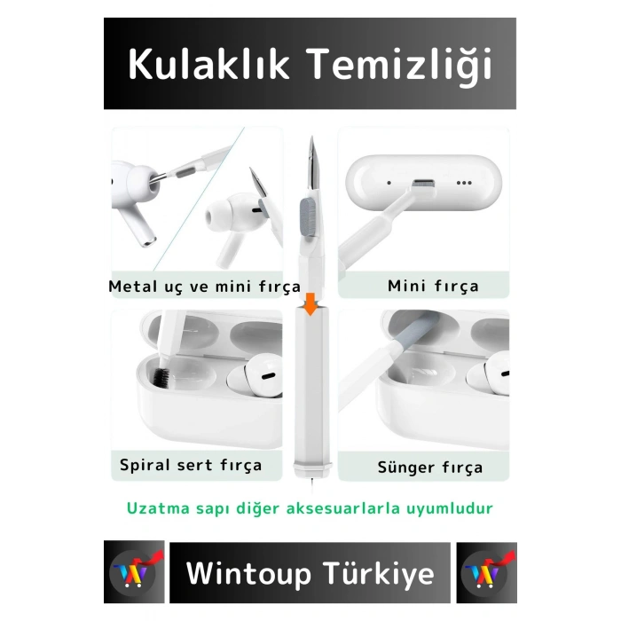 Özel Gelişmiş Tasarım Kulaklık Bilgisayar Telefon Tablet Kamera Elektronik Temizleme Kiti 20 in 1