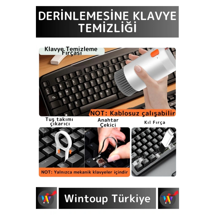 Özel Gelişmiş Tasarım Kulaklık Bilgisayar Telefon Tablet Kamera Elektronik Temizleme Kiti 20 in 1
