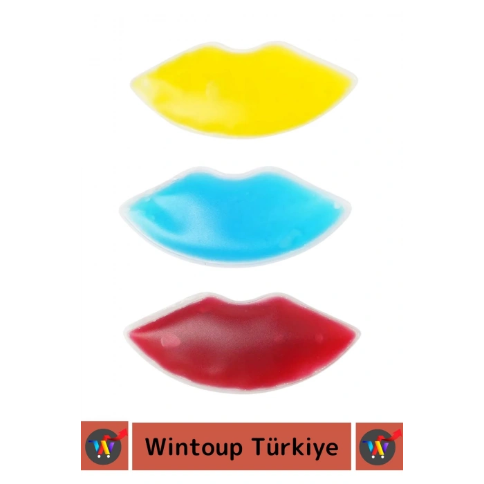 Premium Dudak Botoksu Soğuk Sıcak Termojel Yıkanabilir Isıtıcı Soğutucu Jel Kırmızı Dudak Bandı