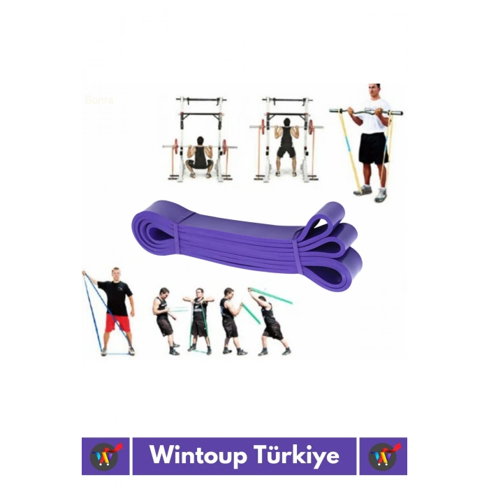 Özel Üretim Dayanıklı Orta Sert Zayıflama Fitness Squat Pilates Jimnastik Spor Aerobik Direnç Bantı