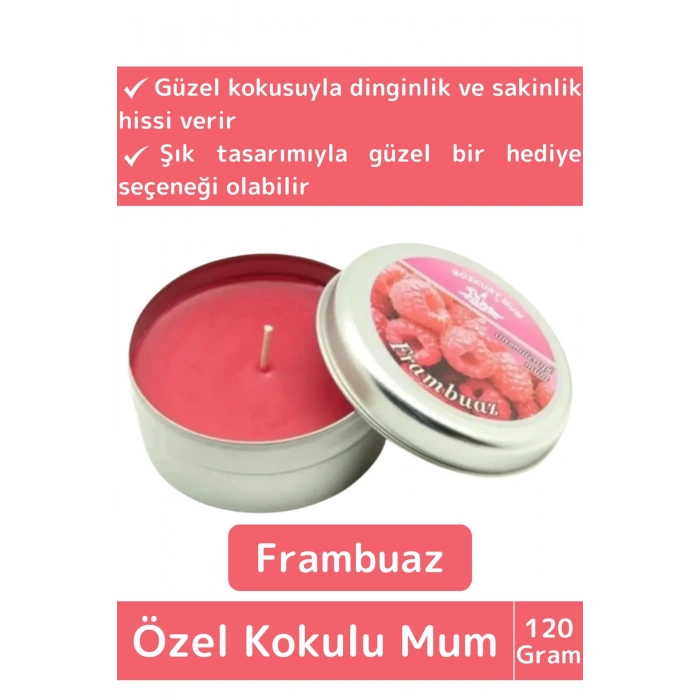 Premium Özel Metal Kutulu Arınma Huzur Meditasyon Yoga Esans Dekoratif Mum Oda Kokusu 120 Gram