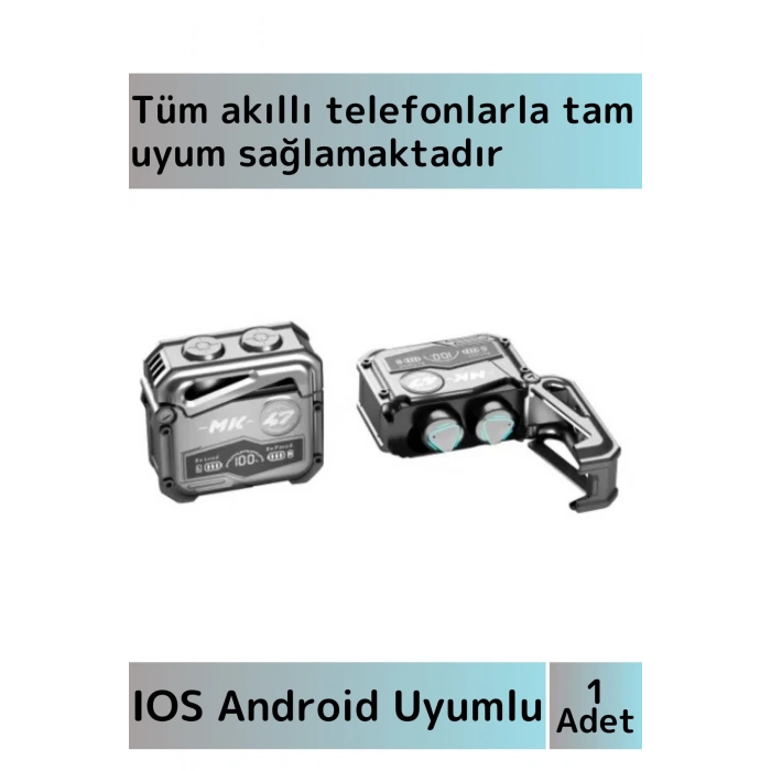 iPhone 16 Tam Uyumlu RGB Işıklı Minimum Gecikme Gamer Kulak İçi Bluetooth Oyuncu Kulaklığı