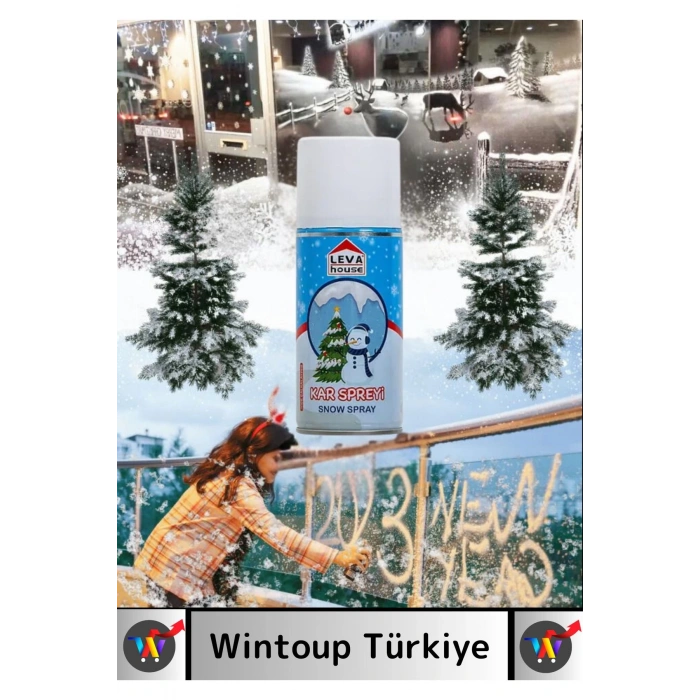 Luxery Parti Eğlence Yeni Yıl Noel Yılbaşı Ağacı Çam Ağacı Uzun Süre Kalıcı Kar Spreyi