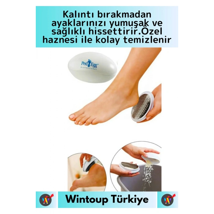 Premium Ölü Cilt Kaldırma Ölü Deri Nasır Temizleme Ayak Taban Bakım Törpüsü Topuk Rendesi