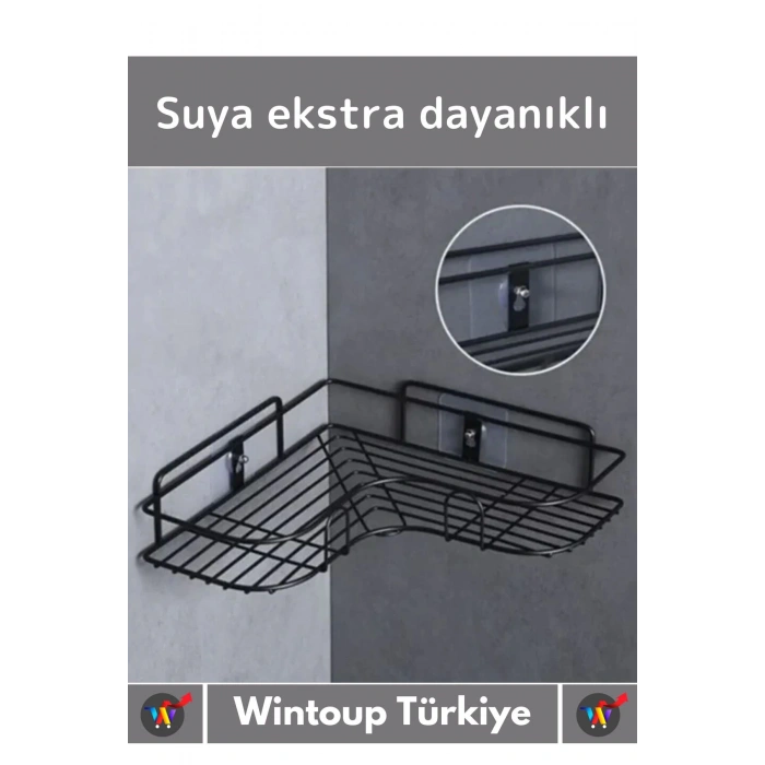 Özel Üretim Yüksek Kaliteli Suya Neme Ekstra Dayanıklı Montajsız Ultra Güçlü Vantuzlu Askı 4 Adet