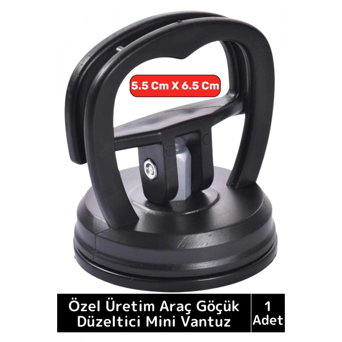 Özel Üretim Yüksek Kaliteli 10 Kg Çekiş Güçlü Oto Araç Otomobil Göçük Düzeltici 5.5 Cm Mini Vantuz