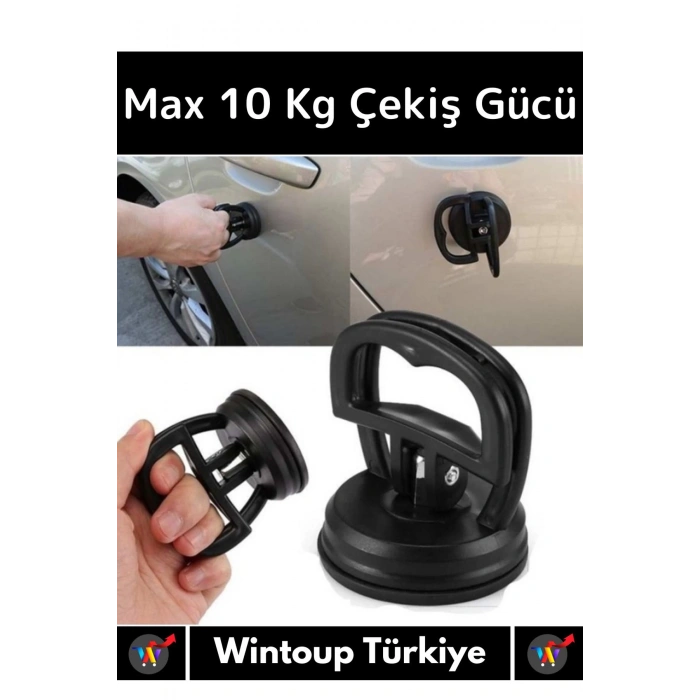 Özel Üretim Yüksek Kaliteli 10 Kg Çekiş Güçlü Oto Araç Otomobil Göçük Düzeltici 5.5 Cm Mini Vantuz