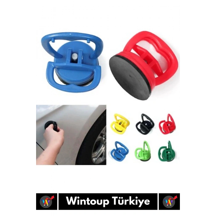 Özel Üretim Yüksek Kaliteli 10 Kg Çekiş Güçlü Oto Araç Otomobil Göçük Düzeltici 5.5 Cm Mini Vantuz