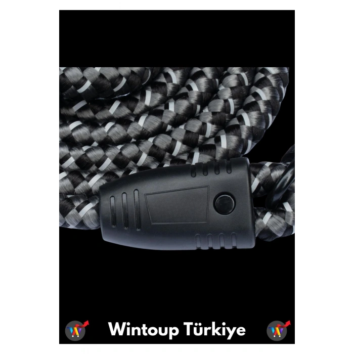 Özel Yüksek Kaliteli Ekstra Kalın Dağcı Dokuma İpli Esnek Yansıtma Reflektörlü Köpek Tasması 130 Cm