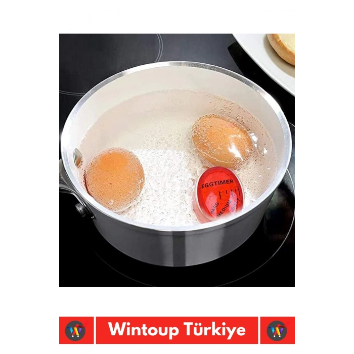 Özel Yüksek Kaliteli Yanmaz Erimez 3 Farklı Zamanlayıcılı Yumurta Pişirme Derecesi Aparatı Egg Timer
