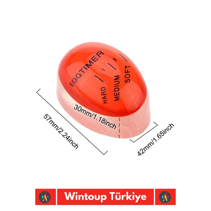 Özel Yüksek Kaliteli Yanmaz Erimez 3 Farklı Zamanlayıcılı Yumurta Pişirme Derecesi Aparatı Egg Timer