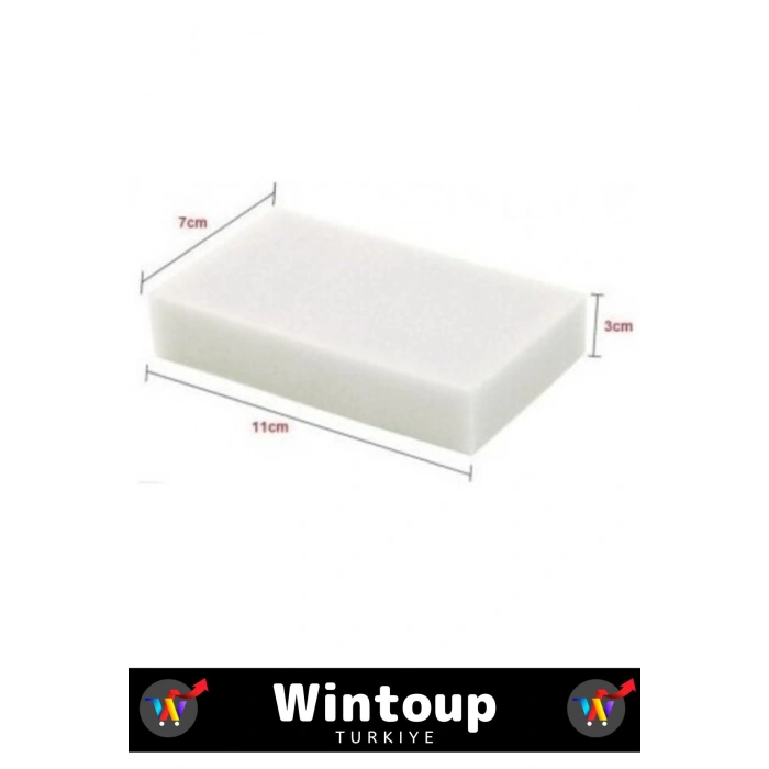 Özel Üretim Yüksek Kaliteli Nano Teknoloji Mutfak Lavabo Otomobil Sihirli Temizlik Süngeri 1 Adet