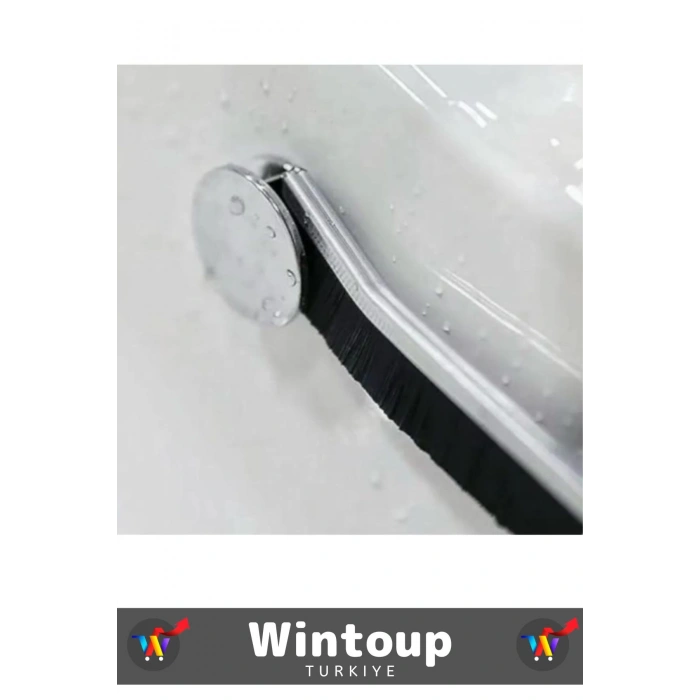 Yüksek Kaliteli Derz İnce Ergonomik Mutfak Banyo Lavabo Otomobil Detaylı Temizlik Fırçası 3 Adet