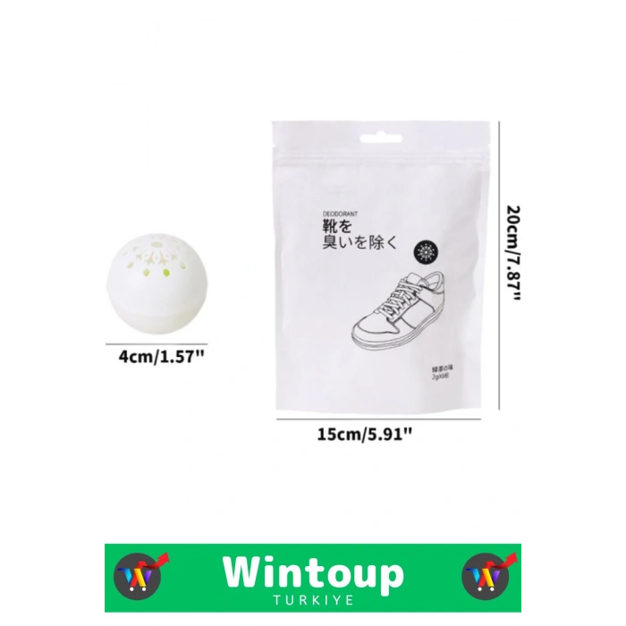 Özel Çevre Dostu Kompakt Uzun Süreli Etkili Spor Ayakkabı Bot Ayakkabı Kötü Koku Giderici Top 6 Adet