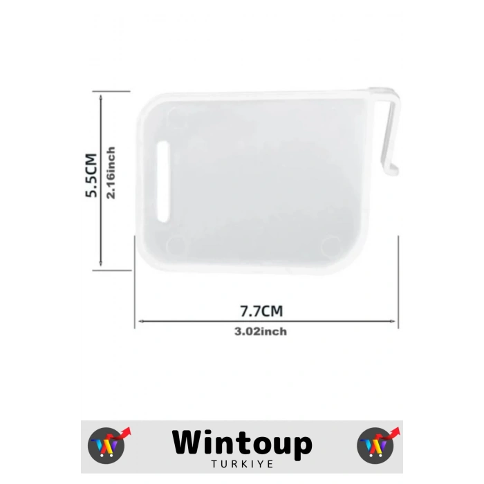 Yüksek Kaliteli Kompakt Dayanıklı Plastik Buzdolabı Kilim Dolap İçi Çok Amaçlı Raf Ayırıcı 20 Adet