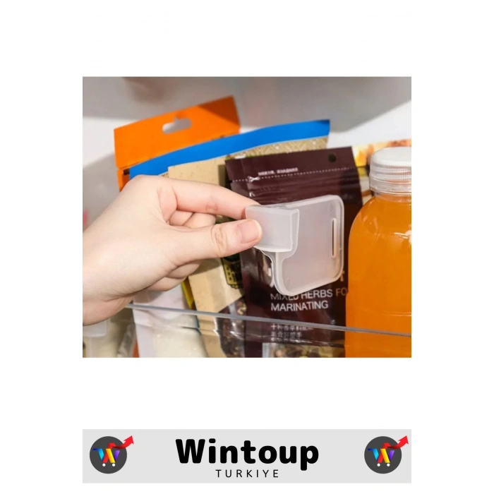 Yüksek Kaliteli Kompakt Dayanıklı Plastik Buzdolabı Kilim Dolap İçi Çok Amaçlı Raf Ayırıcı 10 Adet