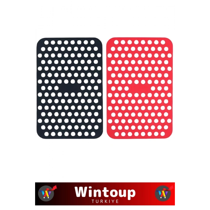 Özel BPA Free Isıya Dayanıklı Kolay Temizlenir Airfryer Fırın Esnek Silikon Pişirme Kağıdı 1 Adet