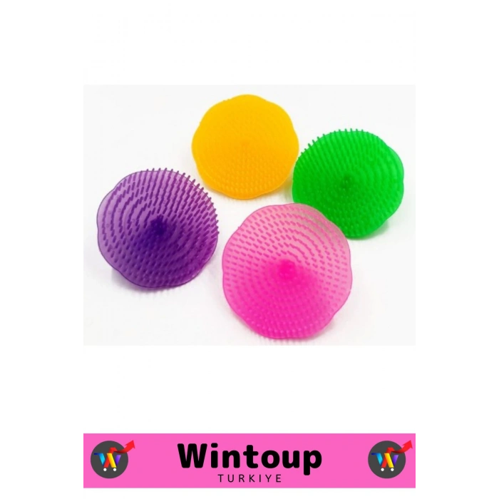 Özel Üretim Yüksek Kaliteli Rahatlatıcı Masaj Etkili Banyo Duş Mini Saç Yıkama Fırçası