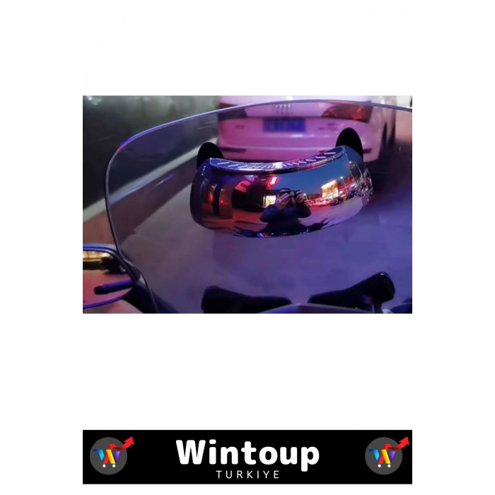 Özel Yüksek Kaliteli Kolay Montaj Parlama Islanmaya Dayanıklı Geniş Açı Kör Nokta Motosiklet Aynası