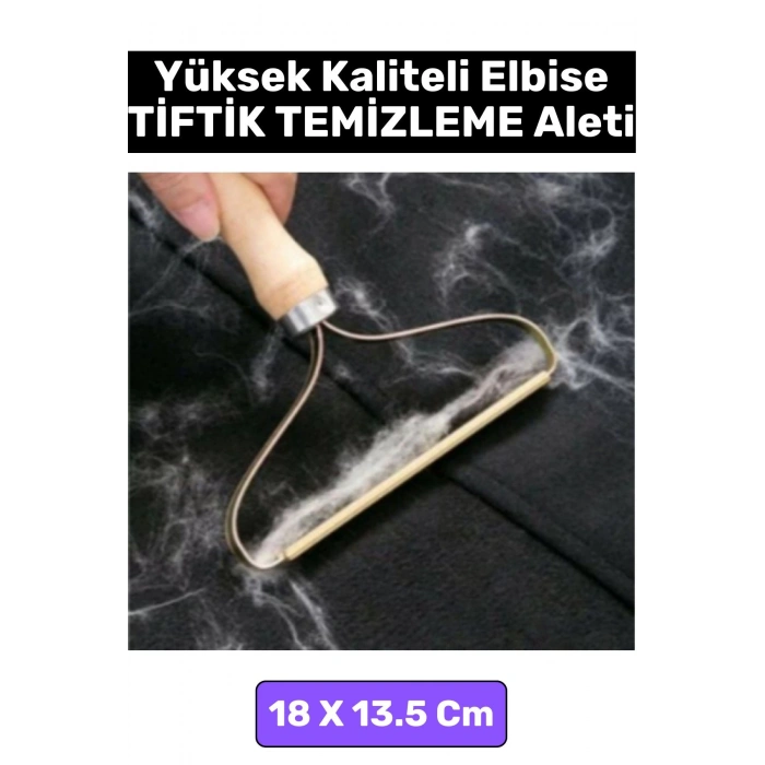 Premium Ergonomik Kompakt Pratik Kullanım Kumaşa Zarar Vermeyen Elbise Eşya Tiftik Tüy Temizleyici