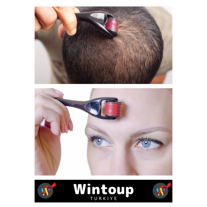 Yüksek Kaliteli 0.5 Mm 540 Titanyum İğneli Cilt Yenileyici Pürüzsüz Cilt Bakım Aleti Derma Roller