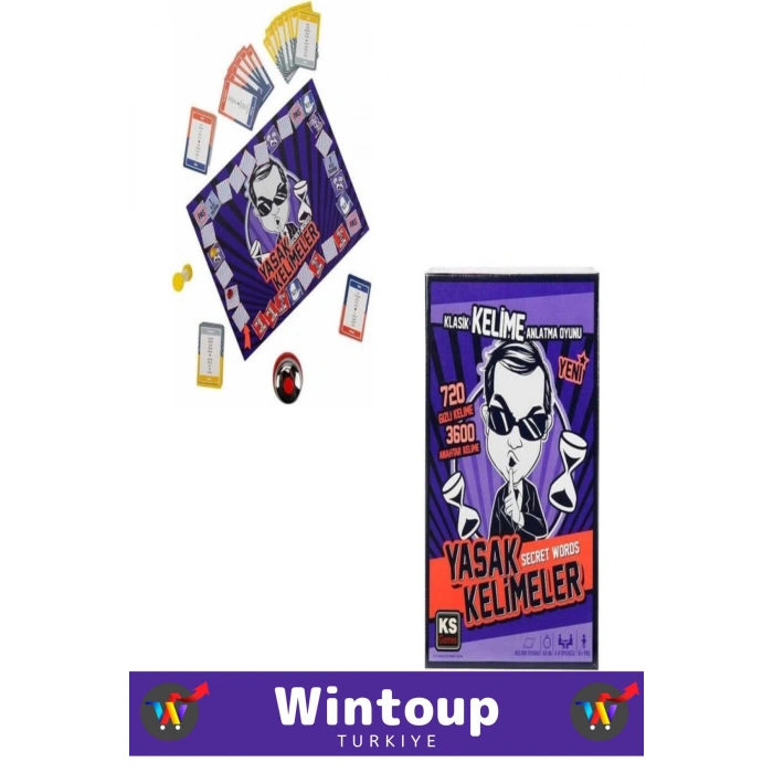 Özel Seri Zeka Dil Becerisi Geliştirici Eğlenceli Takım Grup Oyunu Secret Words YASAK KELİMELER