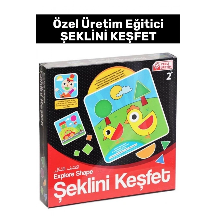 Özel Seri El Becerisi Geliştirici Renkleri Tanıma Parça Bütün İlişkisi Geliştirici ŞEKLİNİ KEŞFET