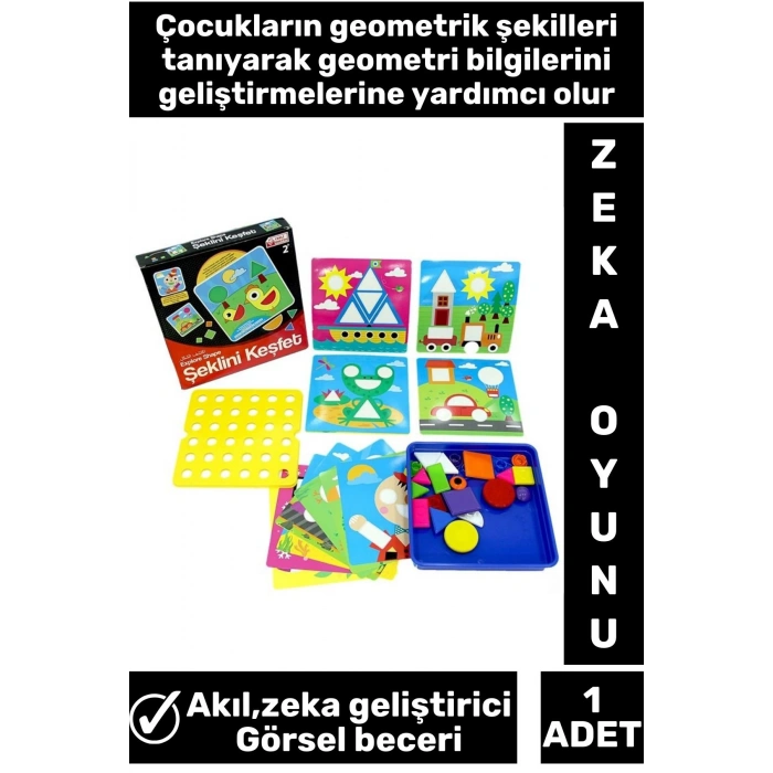 Özel Seri El Becerisi Geliştirici Renkleri Tanıma Parça Bütün İlişkisi Geliştirici ŞEKLİNİ KEŞFET